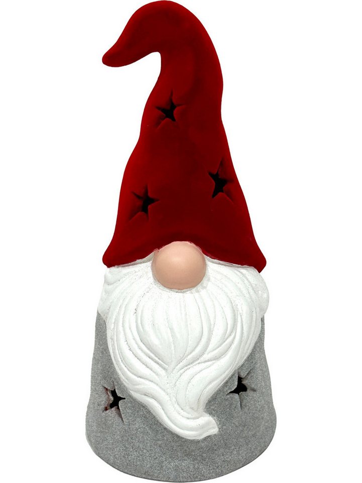 Trend Line Weihnachtsfigur TrendLine Dekofigur Weihnachtsmann Keramik 22,5 x von Trend Line
