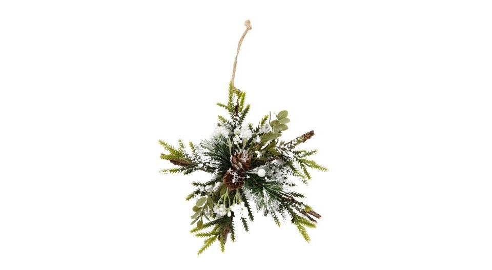 Trend Line Weihnachtsfigur TrendLine Weihnachtsanhänger Schneeflocke 22 x 22 von Trend Line