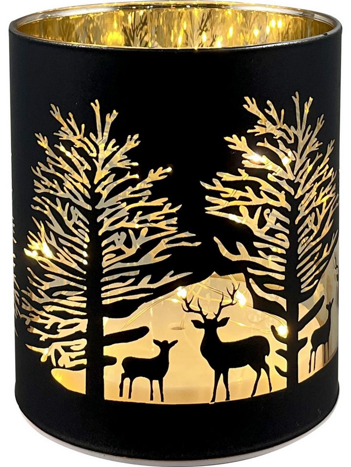 Trend Line Windlicht TrendLine LED Windlicht Weihnachten Ø 10 x 12 cm Trend Line Windlicht TrendLine LED Windlicht Weihnachten Ø 10 x 12 cm von Trend Line