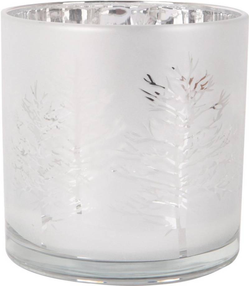 Trend Line Windlicht Windlicht Baum Glas Ø 15 x 15 cm silber weiß Trend Line Windlicht Windlicht Baum Glas Ø 15 x 15 cm silber weiß von Trend Line