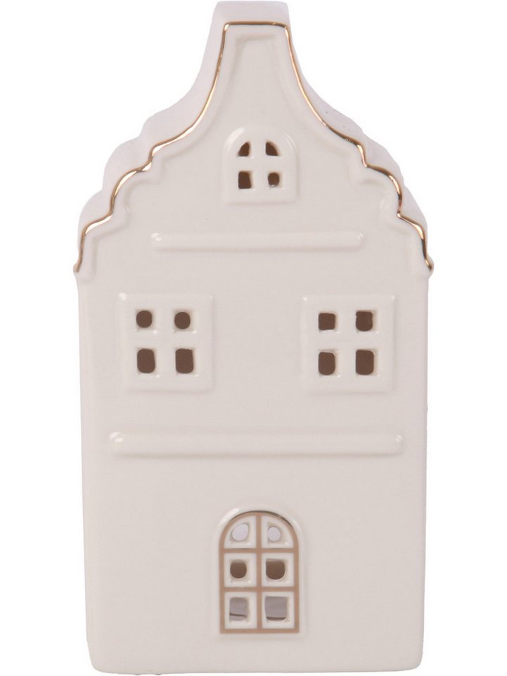 Trend Line Windlicht Windlicht Haus Keramik 15 x 8 cm weiß gold Trend Line Windlicht Windlicht Haus Keramik 15 x 8 cm weiß gold von Trend Line