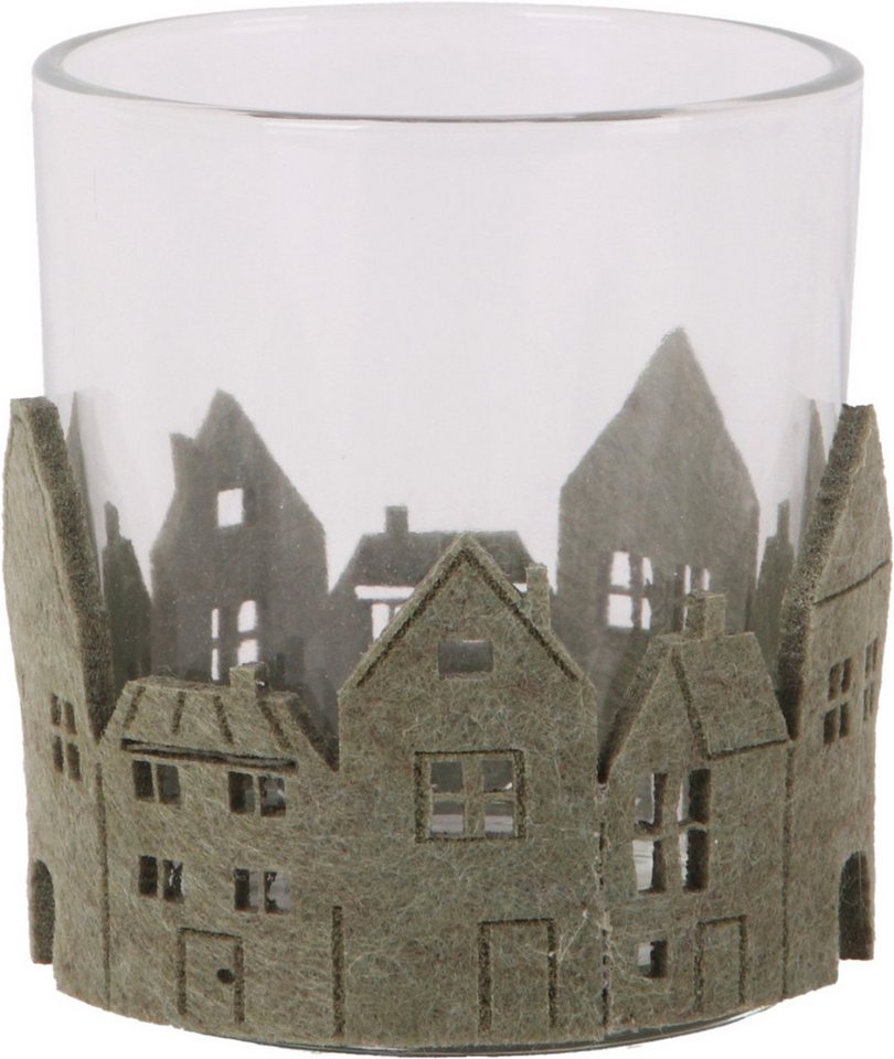 Trend Line Windlicht Windlicht Weihnachten Glas Ø 7 x 8 cm transparent Trend Line Windlicht Windlicht Weihnachten Glas Ø 7 x 8 cm transparent von Trend Line