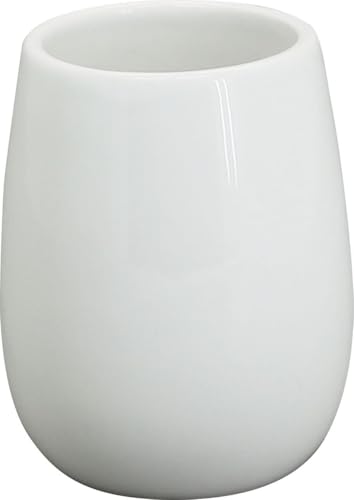 Trend Line Zahnputzbecher Adoro Weiß Zahnbürstenhalter Badbecher Becher von Trend Line