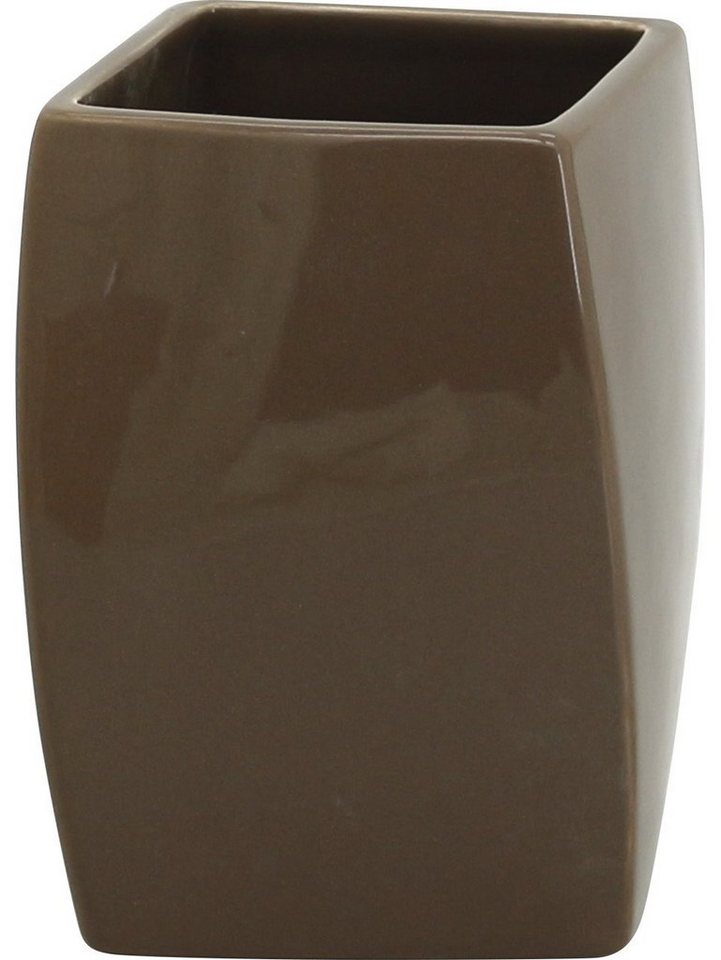Trend Line Zahnputzbecher TrendLine Zahnputzbecher Aria braun von Trend Line