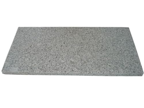 TrendLine Granit-Terrassenplatte 30 x 60 x 2 cm Grau Trittfläche Rutschfest von Trend Line