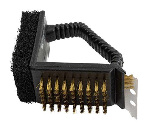 TrendLine Grillbürste 3 in 1 Grillreiniger Reinigungsbürste Kunstschwamm von Trend Line