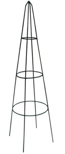 TrendLine Obelisk 150 cm Metall Rankgitter Rosenpyramide Rosenturm Rankturm von Trend Line
