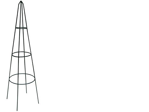 TrendLine Obelisk Metall Rankhilfe Spalier Rosenbogen Rankgitter Rosenpyramide von Trend Line