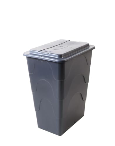 TrendLine Regentonne eckig Deckel Hahn 240L grau Regenwassertonne Wassertank TrendLine Regentonne eckig Deckel Hahn 240L grau Regenwassertonne Wassertank von Trend Line