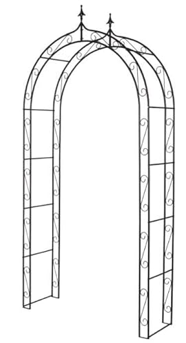 TrendLine Rosenbogen Natalia 121x40x248cm Torbogen Gartenbogen Rankgitter Stahl von Trend Line