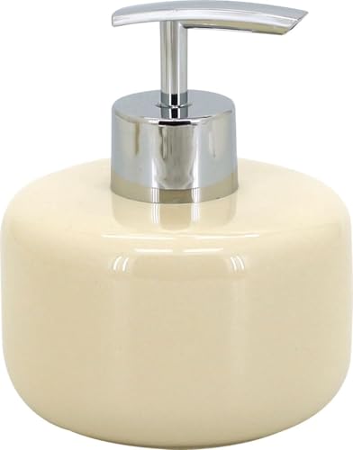 TrendLine Seifenspender Alirio Beige 400 ml Flüssigseifen-Spender Lotionspender von Trend Line