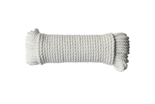 TrendLine Seil 20m Weiß Polypropylen PP Mehrzweckseil Allzweckseil Universalseil von Trend Line