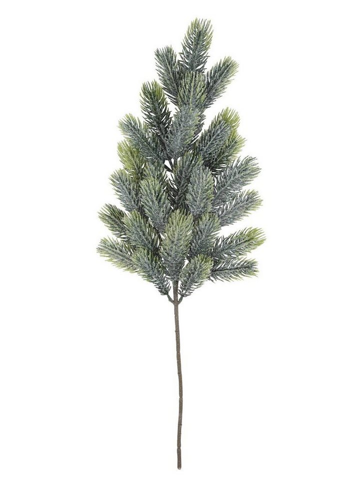 Winterliche Kunstpflanze TrendLine Tannenzweig mit Schnee 65 cm, Trend Line von Trend Line