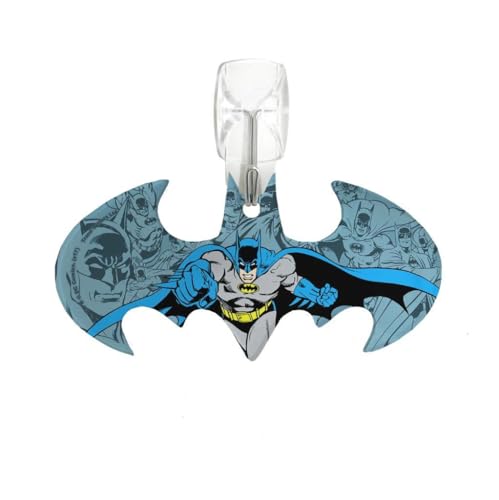 Trend Setters DC Comics Batman Logo Shaped Decoration Zum Aufhängen aus Acryl, Comic, 4.5" x 2.2" von Trend Setters