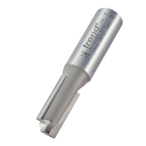 Trend 3/71 X 1/2TC Zwei Flöte Cutter 12 mm Durchmesser – Silber von TREND