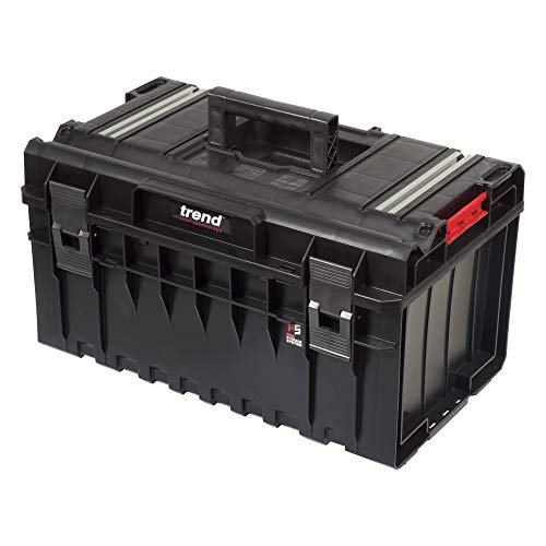 Trend 38L Pro Storage System Modular Case with Rails & Removable Dividers, Durable & Dust Resistant MS/P/350R von TREND