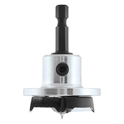 Trend Snappy 35 mm Maschinenbohrer mit Tiefenanschlag, zum Bohren von gleichmäßigen Löchern mit 35 mm Durchmesser für kreisförmige Scharniere in Küchen- und Schranktüren, SNAP/MB/35DS Trend Snappy 35 mm Maschinenbohrer mit Tiefenanschlag, zum Bohren von gleichmäßigen Löchern mit 35 mm Durchmesser für kreisförmige Scharniere in Küchen- und Schranktüren, SNAP/MB/35DS von TREND