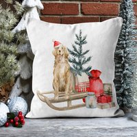 Hunde Kissenbezug, Ski Skisport Polster, Winter Kissen, Kissen von TrendHomeDesign