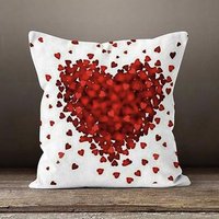 Love Kissenhülle, Rote Rose Herz Kissen Geschenk Für Sie, Ihn, Hochzeitsgeschenk, Valentinstag Kissenbezug, Dekoration Weihnachtsgeschenk von TrendHomeDesign