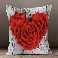 Love Kissenhülle, Rote Rose Herz Kissen Geschenk Für Sie, Ihn, Hochzeitsgeschenk, Valentinstag Kissenbezug, Dekoration Weihnachtsgeschenk von TrendHomeDesign