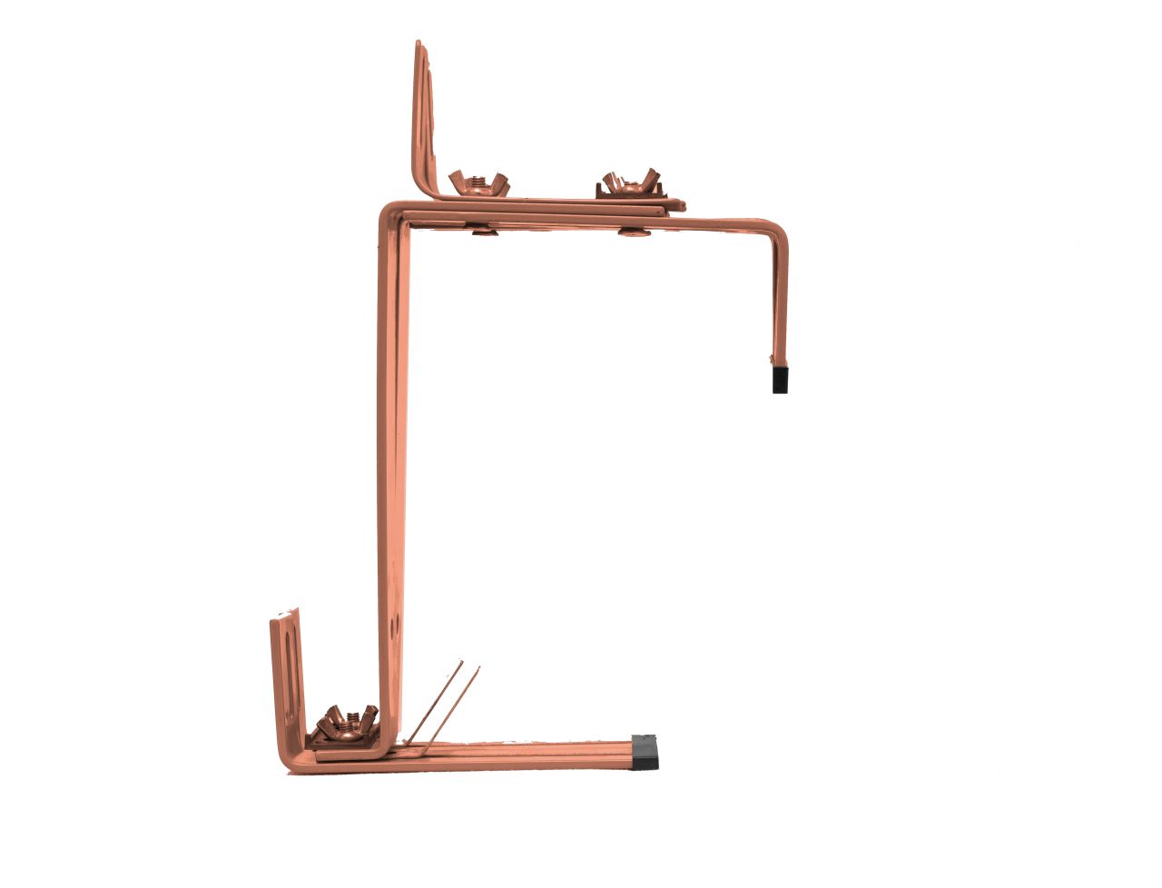 TrendLine Blumenkastenhalter terracotta 3-fach verstellbar von TRENDLINE