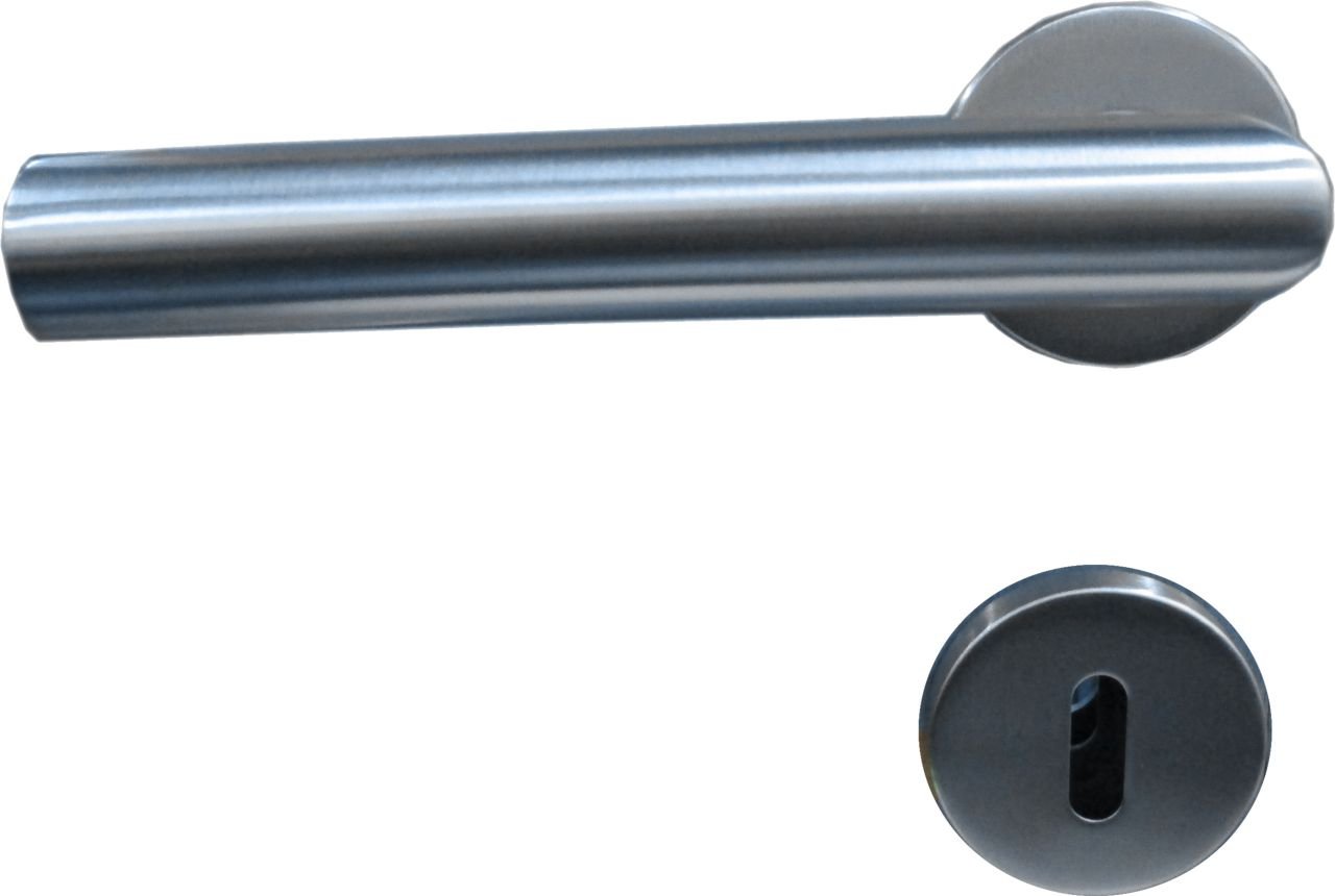 TrendLine BB-Rosettengarnitur Edelstahl Ø 5 cm rund gerader Griff TrendLine BB-Rosettengarnitur Edelstahl Ø 5 cm rund gerader Griff von TRENDLINE