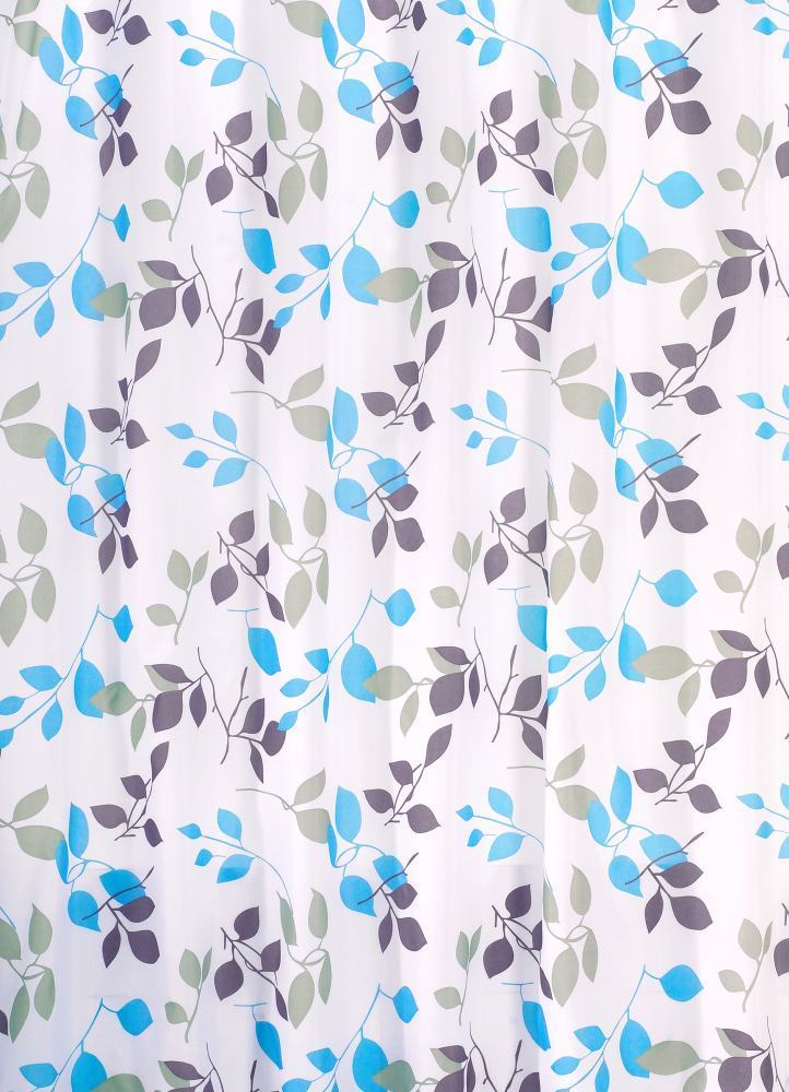 TrendLine Duschvorhang multicolor Blumen 180 x 200 cm von TRENDLINE