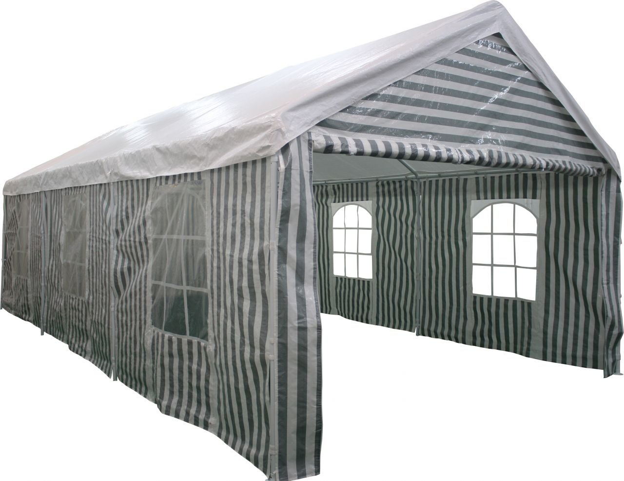 TrendLine Großraumzelt 400 x 800 cm grün-weiß TrendLine Großraumzelt 400 x 800 cm grün-weiß von TRENDLINE