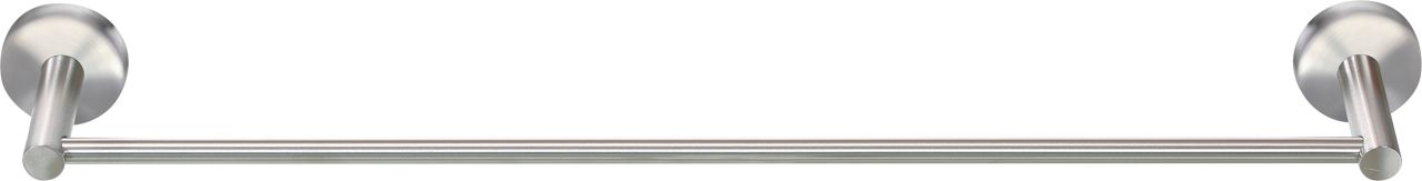 Trendline Handtuchhalter Edelstahl gebürstet Simple Round 60 cm von TRENDLINE