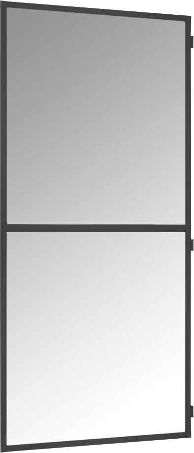 TrendLine Fliegenschutz-Tür 100 x 210 cm schwarz/anthrazit kürzbar von TRENDLINE
