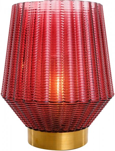 TrendLine LED Dekoleuchte rot-gold von TRENDLINE