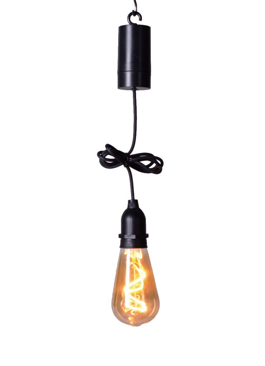 TrendLine LED Hängeleuchte Edison Ø 14,5 cm warmweiß, für Außen, 16 LED von TRENDLINE