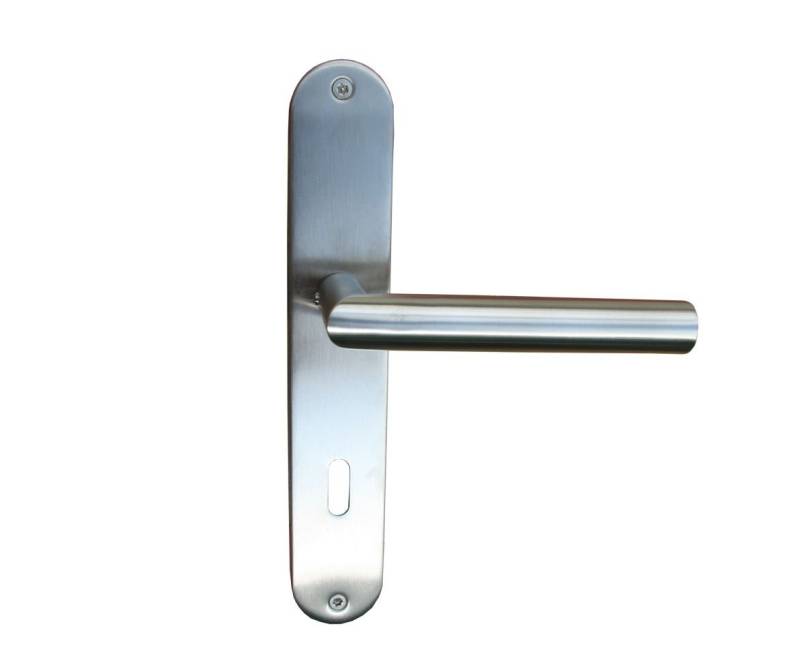 TrendLine BB-Langschildgarnitur Edelstahl 23,5 x 4 cm abgerundet von TRENDLINE