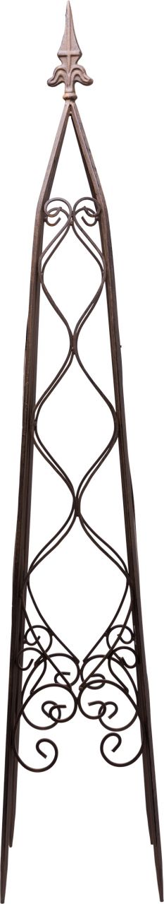 TrendLine Metallobelisk 121 cm braun antik TrendLine Metallobelisk 121 cm braun antik von TRENDLINE