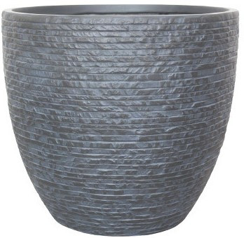 TrendLine Pflanztopf Schiefer-Brickoptik 43,5 x 43,5 x 39,5 cm von TRENDLINE