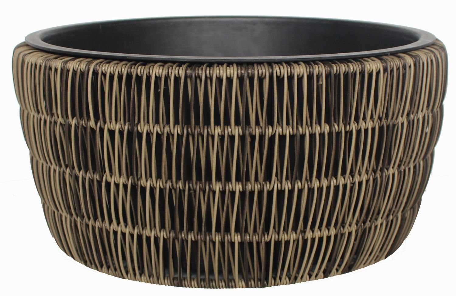 TrendLine Polyrattan Schale Ø 44 x 21 cm mit Einsatz TrendLine Polyrattan Schale Ø 44 x 21 cm mit Einsatz von TRENDLINE