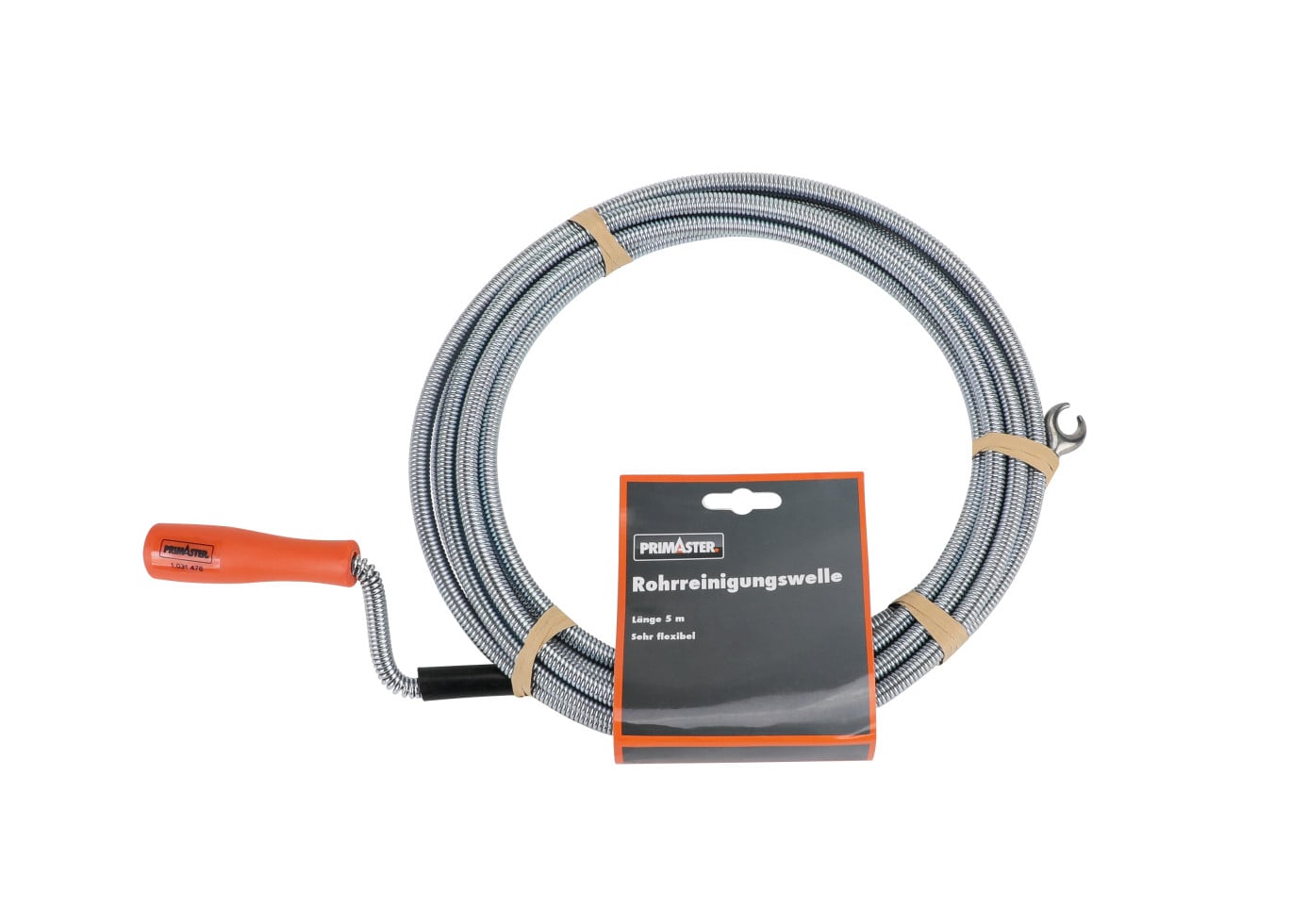 Primaster Rohrreinigungswelle 5 m mit Kurbel von TRENDLINE