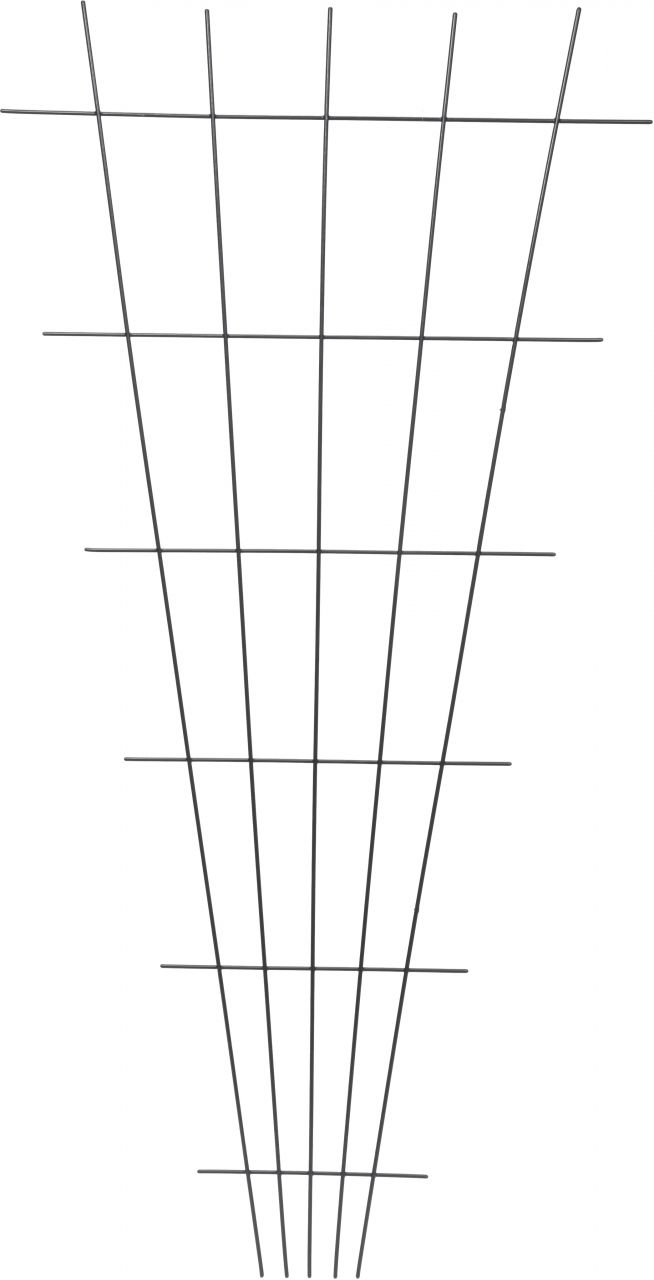 TrendLine Rosenspalier anthrazit 150 x 75 cm von TRENDLINE