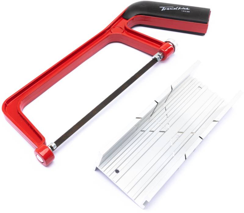 TrendLine Metallsägebogen 15 cm mit Alu-Schneidlade von TRENDLINE