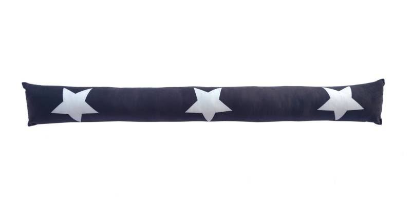 TrendLine Zugluftstopper Sterne dunkelgrau 90 x 12 x 8 cm von TRENDLINE