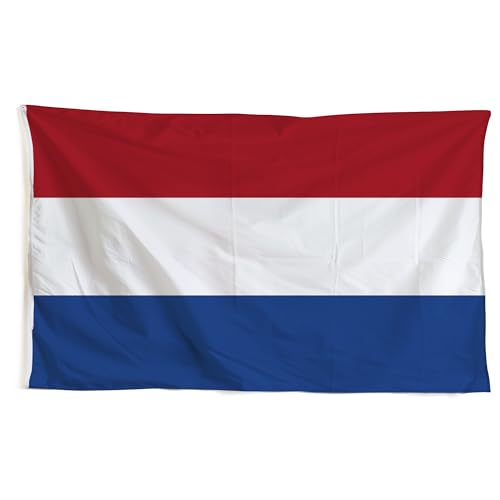 TrendandStylez Niederlande Flagge, 90x150 cm, Niederlande Fahne mit Ösen für Fahnenmast, wetterfest von TrendandStylez