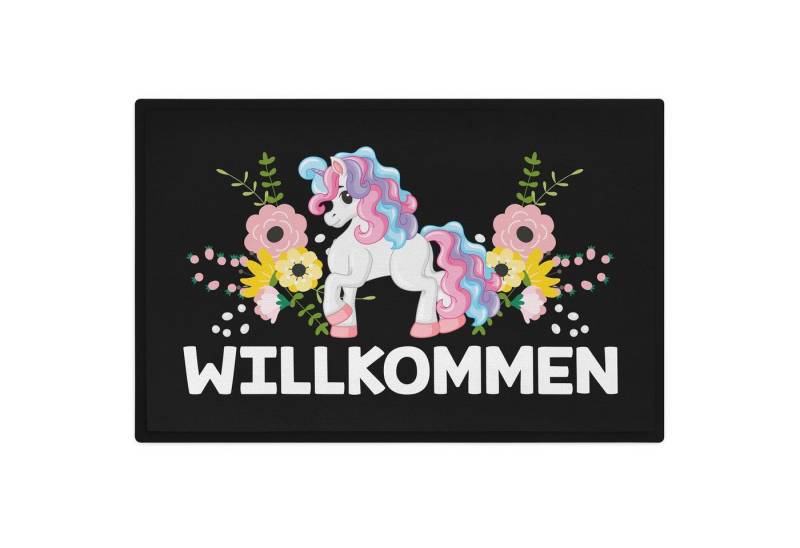 Trendation Fußmatte Willkommen Fußmatte Grafik Schmutzfangmatte Geschenk Außen Innenbereic von Trendation