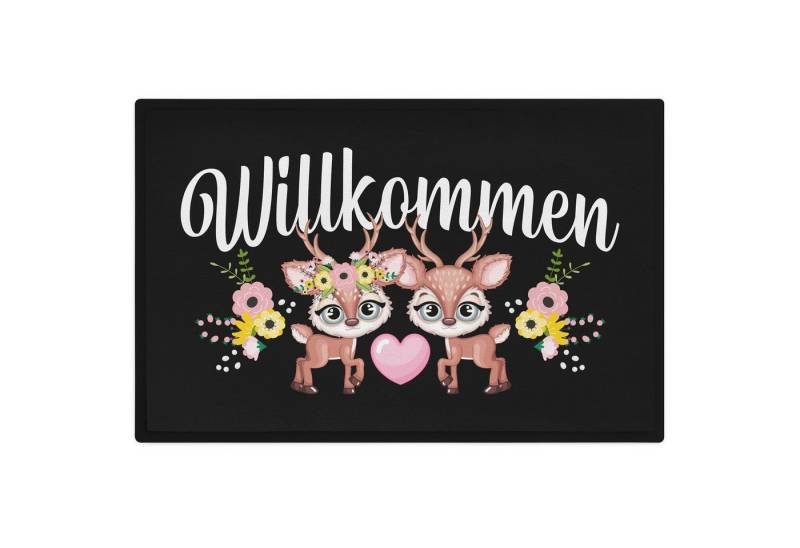 Trendation Fußmatte Willkommen Fußmatte Grafik Schmutzfangmatte Geschenk Außen Innenbereic von Trendation