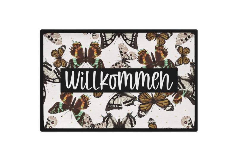 Trendation Fußmatte Willkommen Fußmatte Grafik Schmutzfangmatte Geschenk Außen Innenbereic von Trendation