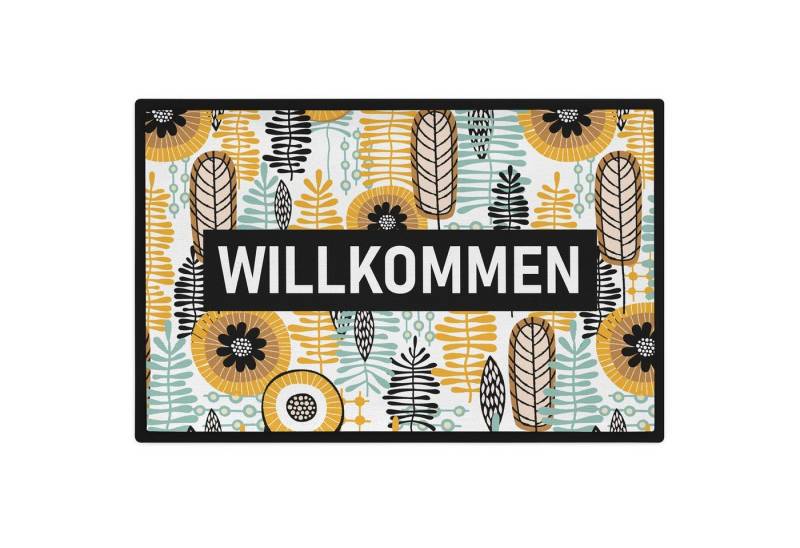 Trendation Fußmatte Willkommen Fußmatte Grafik Schmutzfangmatte Geschenk Außen Innenbereic von Trendation