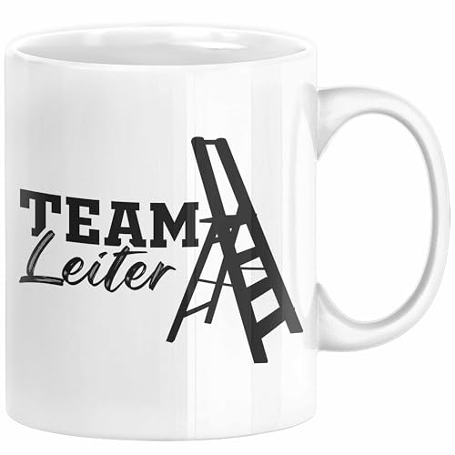 Team-Leiter Chef Geschenk Lustig Tasse für Chef vom Team Abteilungsleiter (Weiß) von Trendation