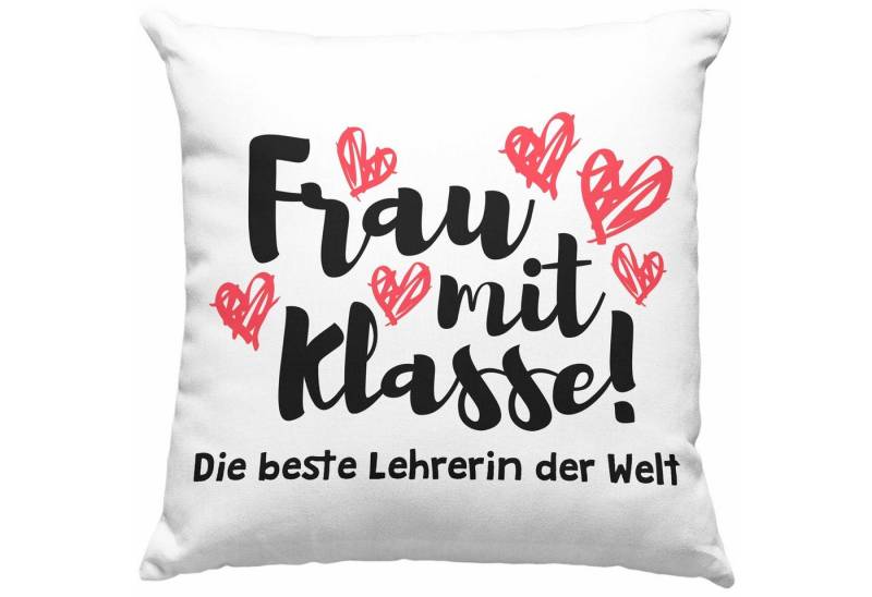 Trendation Dekokissen Trendation - Lehrerin Abschiedsgeschenk Kissen mit Füllung Spruch Klas Trendation Dekokissen Trendation - Lehrerin Abschiedsgeschenk Kissen mit Füllung Spruch Klas von Trendation