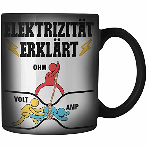 Trendation - Elektriker Zaubertasse Geschenk Farbwechsel Tasse Gadget Lustig Geschenkidee Männer Elektrizität Ohm Volt Amp Elektrotechnik Elektroniker Elektrotechniker Elektroinstallateur Geschenke Trendation - Elektriker Zaubertasse Geschenk Farbwechsel Tasse Gadget Lustig Geschenkidee Männer Elektrizität Ohm Volt Amp Elektrotechnik Elektroniker Elektrotechniker Elektroinstallateur Geschenke von Trendation