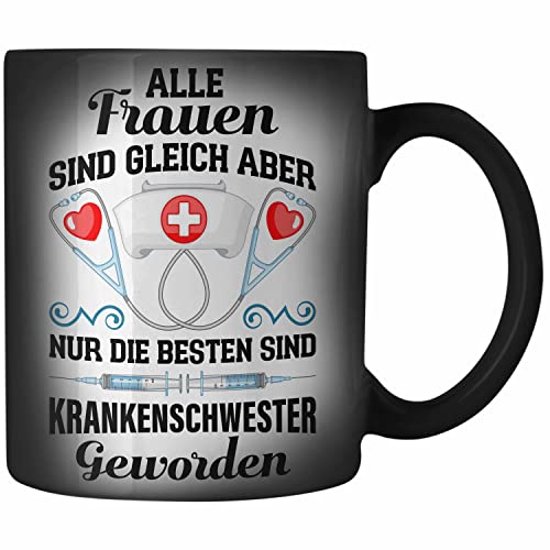 Trendation - Krankenschwester Zaubertasse Geschenk Propofol Spritze Geschenk Krankenschwestern Farbwechsel Tasse von Trendation