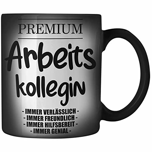 Trendation - Lieblingskollegin Premium Kollegin Lustige Zaubertasse für Kollegin zum Geburtstag als Geschenk mit Sprüchen Trendation - Lieblingskollegin Premium Kollegin Lustige Zaubertasse für Kollegin zum Geburtstag als Geschenk mit Sprüchen von Trendation